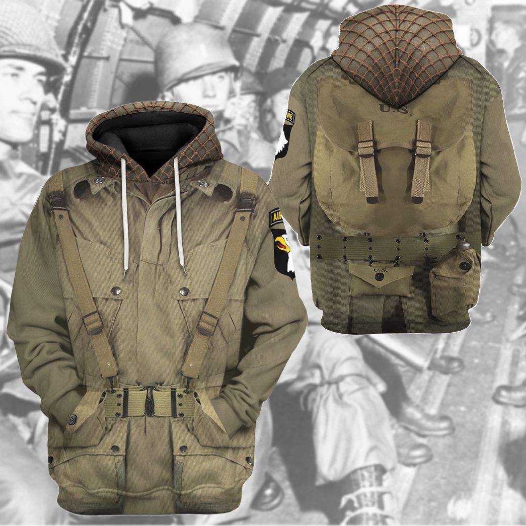  WW2 Paratroopers Custom Tshirt Hoodie Appreal