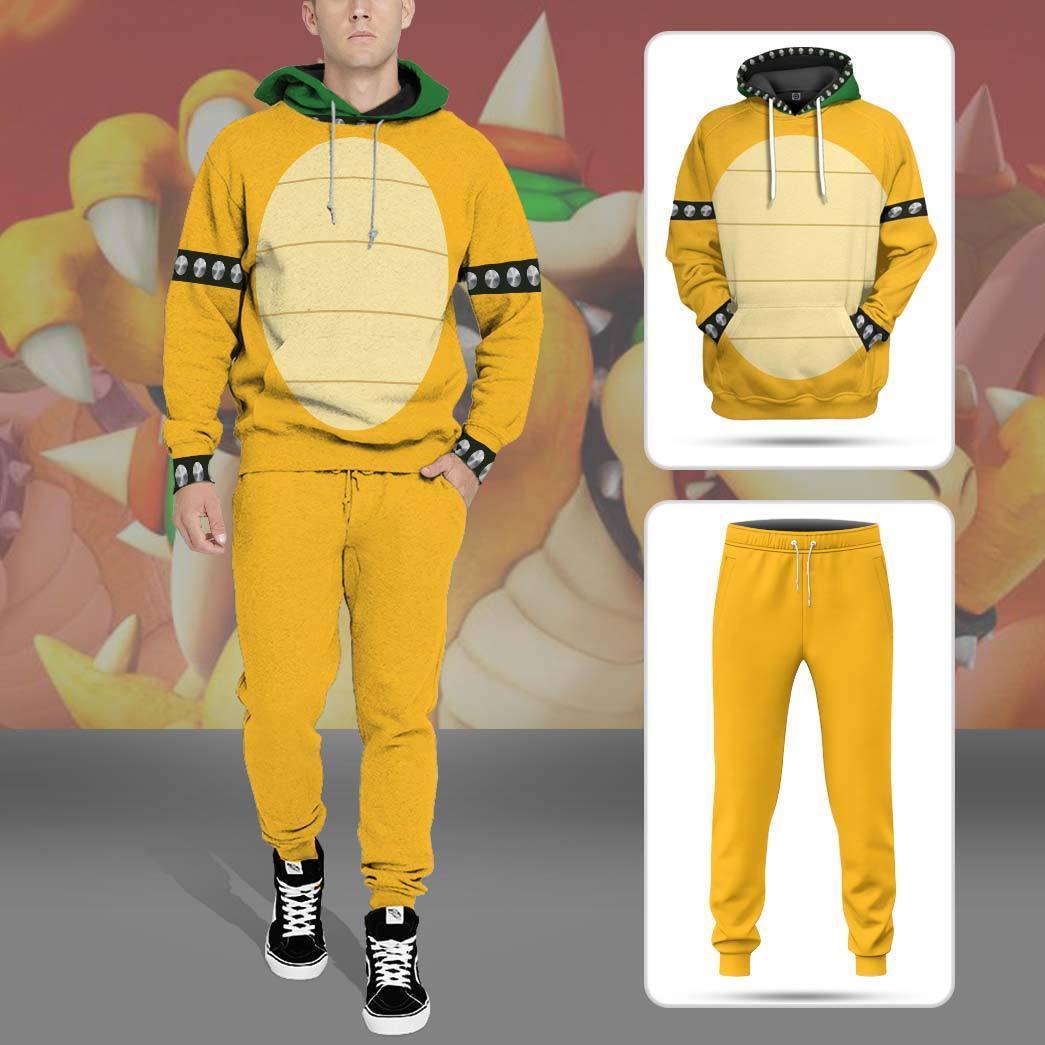  Bowser Custom Hoodie Apparel