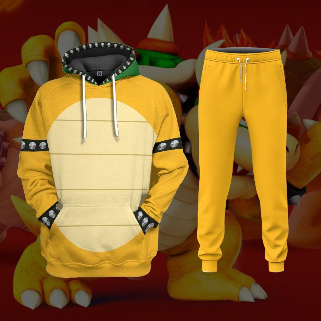  Bowser Custom Hoodie Apparel