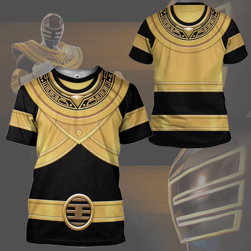  Power Rangers Zeo Gold Custom Tshirt Hoodie Apparel
