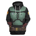  S.W Boba Fett In The Black Mando Season 2 Tshirt Hoodie Apparel