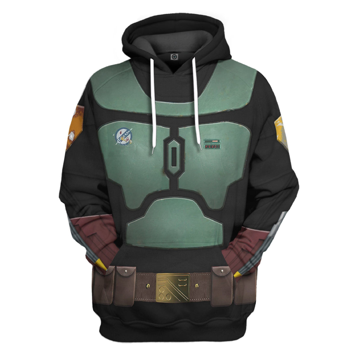  S.W Boba Fett In The Black Mando Season 2 Tshirt Hoodie Apparel