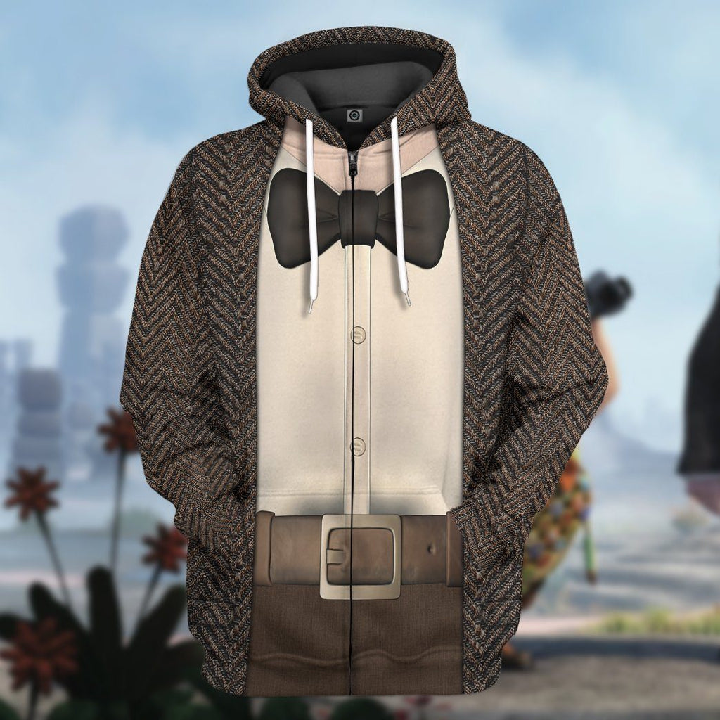  UP Carl Fredricksen Costume Custom Tshirt Hoodie Apparel
