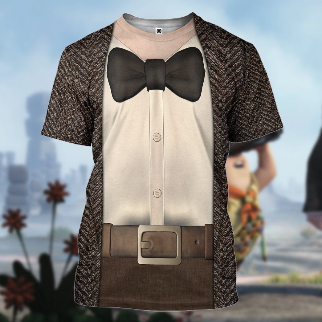  UP Carl Fredricksen Costume Custom Tshirt Hoodie Apparel