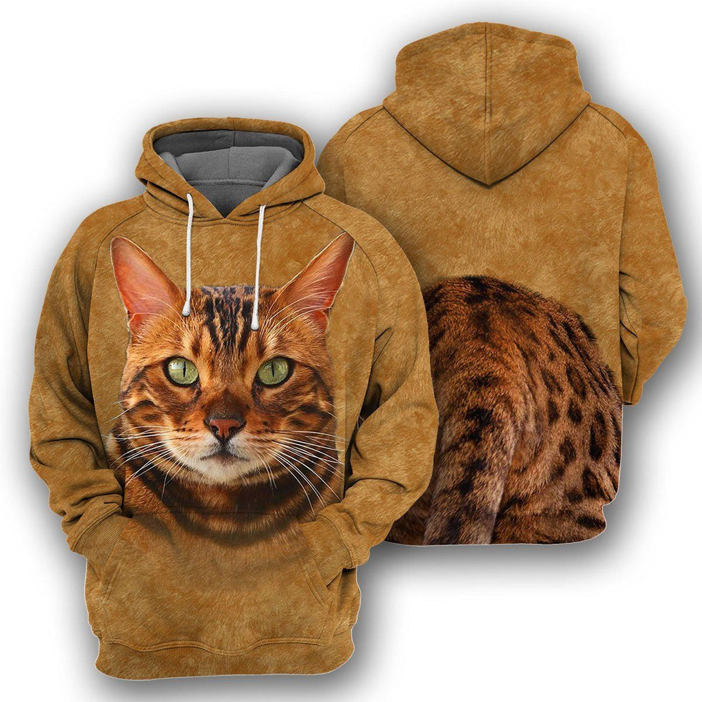 Bengal Cat - All Over Printed Shirt