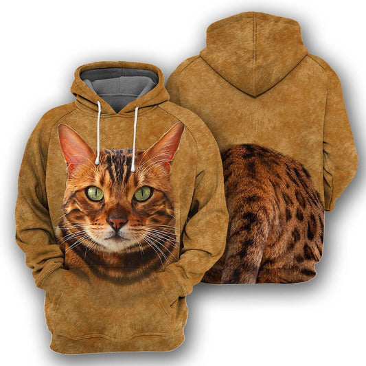 Bengal Cat - All Over Printed Shirt
