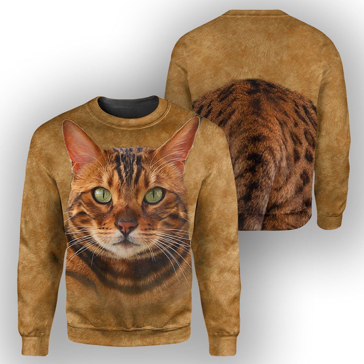 Bengal Cat - All Over Printed Shirt