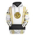  White Ninja Mighty Morphin Power Rangers Custom Tshirt Hoodie Apparel