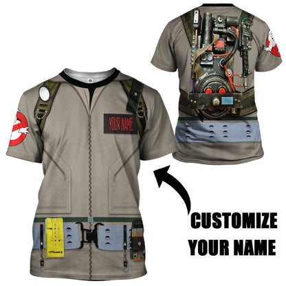 Ghostbusters 1984 Cosplay Custom Name Tshirt Hoodie Apparel