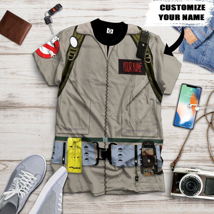 Ghostbusters 1984 Cosplay Custom Name Tshirt Hoodie Apparel