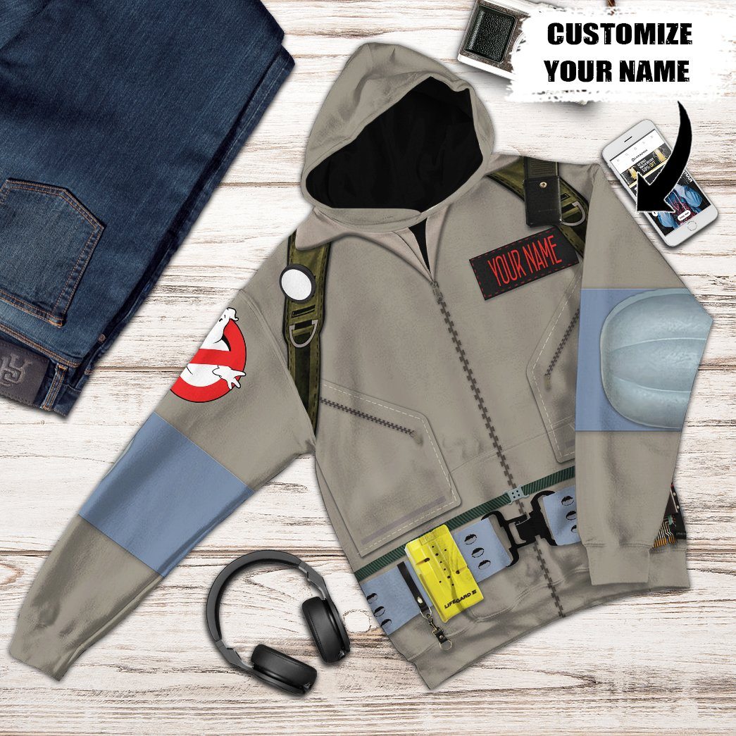 Ghostbusters 1984 Cosplay Custom Name Tshirt Hoodie Apparel