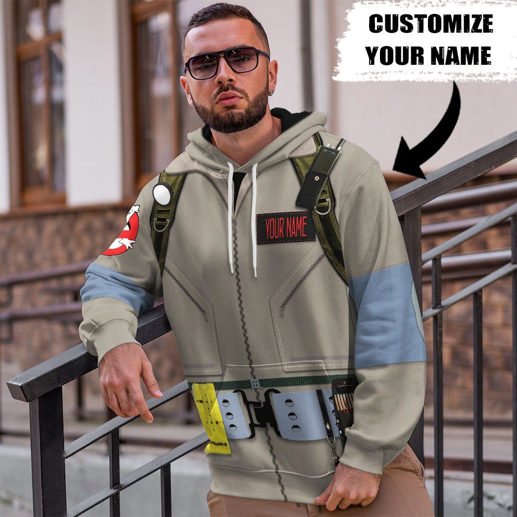 Ghostbusters 1984 Cosplay Custom Name Tshirt Hoodie Apparel