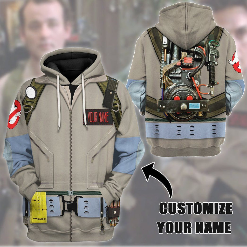 Ghostbusters 1984 Cosplay Custom Name Tshirt Hoodie Apparel