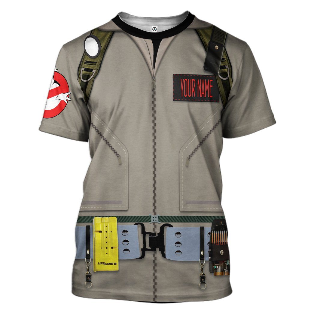 Ghostbusters 1984 Cosplay Custom Name Tshirt Hoodie Apparel