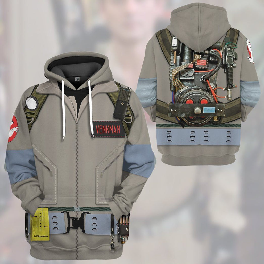 Ghostbusters 1984 Venkman Cosplay Custom Tshirt Hoodie Apparel