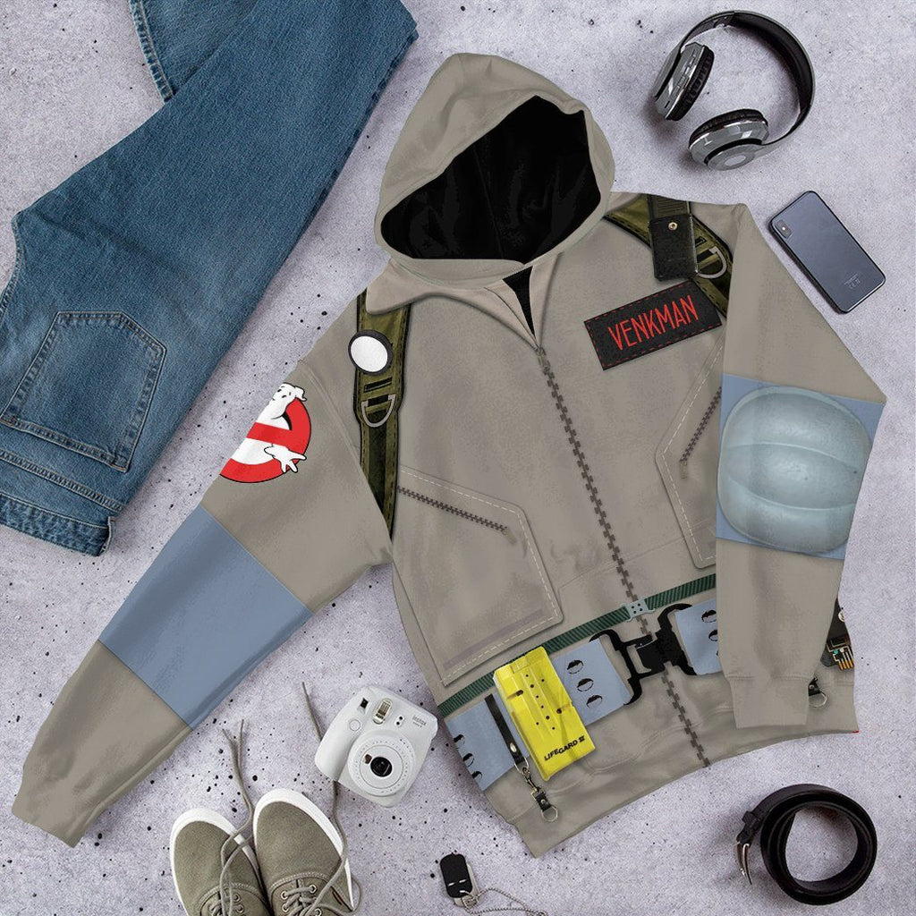 Ghostbusters 1984 Venkman Cosplay Custom Tshirt Hoodie Apparel