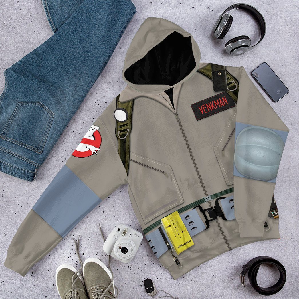 Ghostbusters 1984 Venkman Cosplay Custom Tshirt Hoodie Apparel
