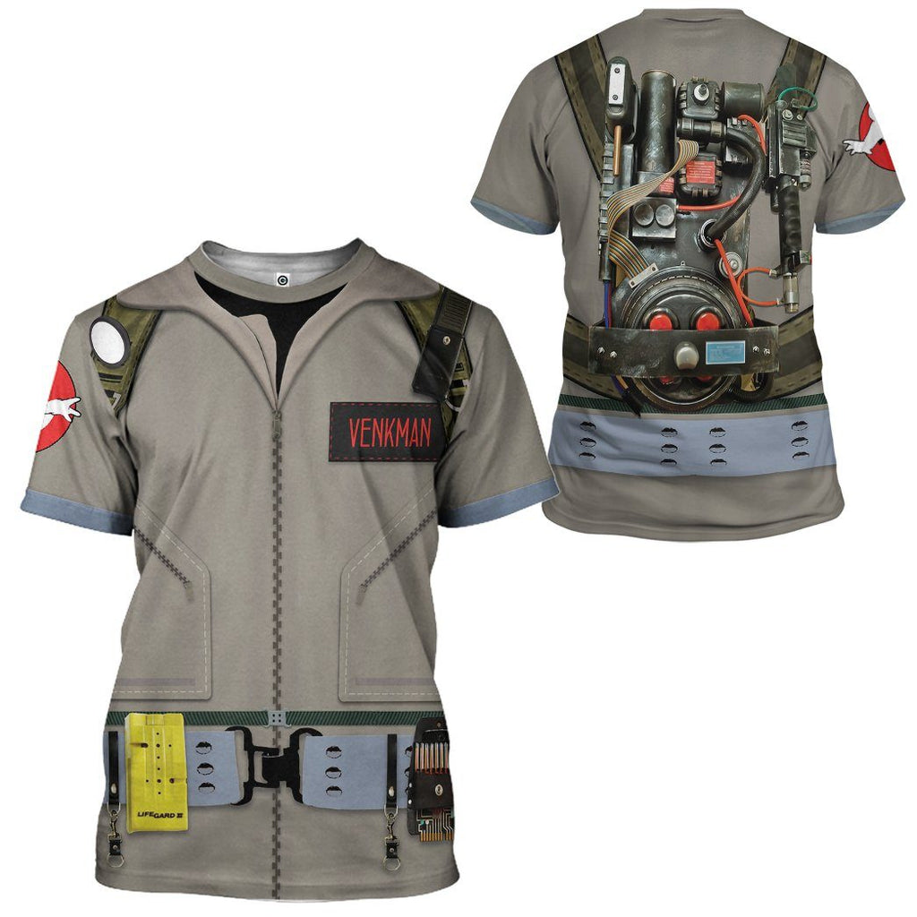 Ghostbusters 1984 Venkman Cosplay Custom Tshirt Hoodie Apparel