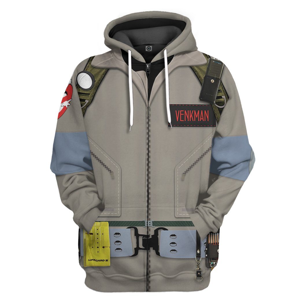 Ghostbusters 1984 Venkman Cosplay Custom Tshirt Hoodie Apparel