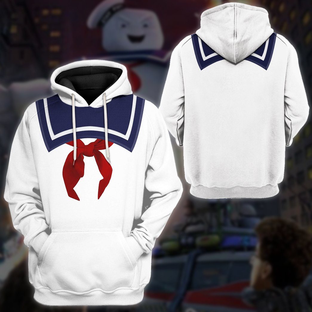 Ghostbusters Stay Puft Marshmallow Man Cosplay Custom Tshirt Hoodie Apparel