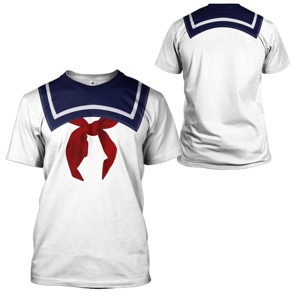 Ghostbusters Stay Puft Marshmallow Man Cosplay Custom Tshirt Hoodie Apparel