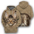 Maine Coon - All Over Printed Shirt