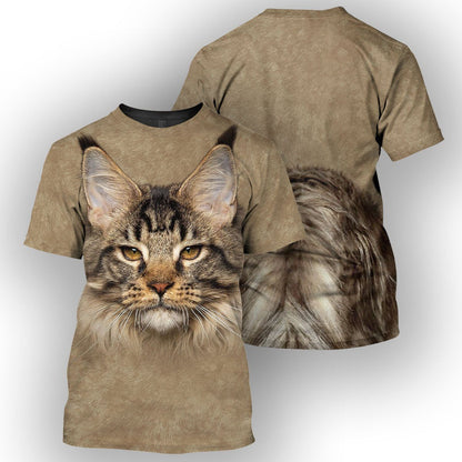 Maine Coon - All Over Printed Shirt