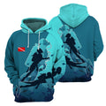 Scuba Diving No Text - All Over Printed Shirt