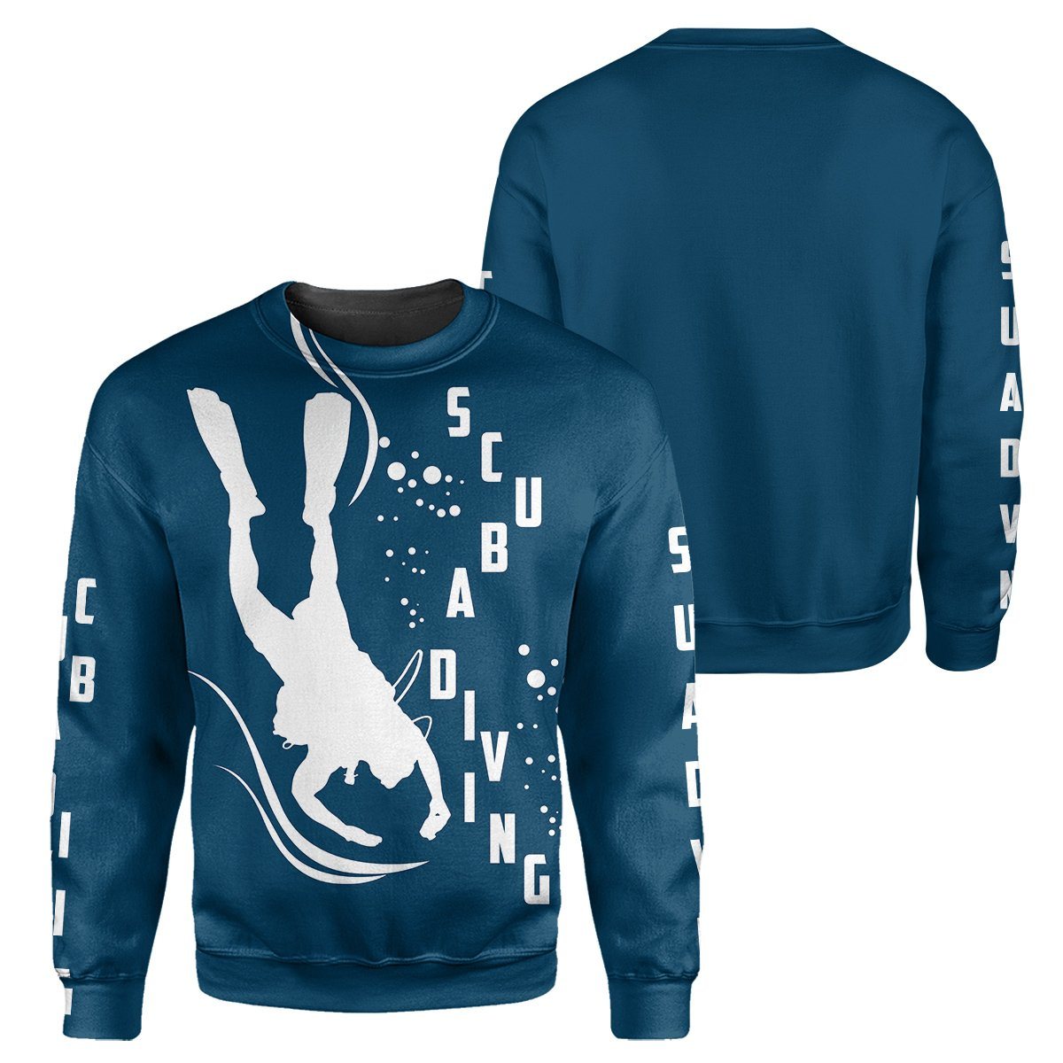 Simple Scuba Diving - All Over Printed Shirt