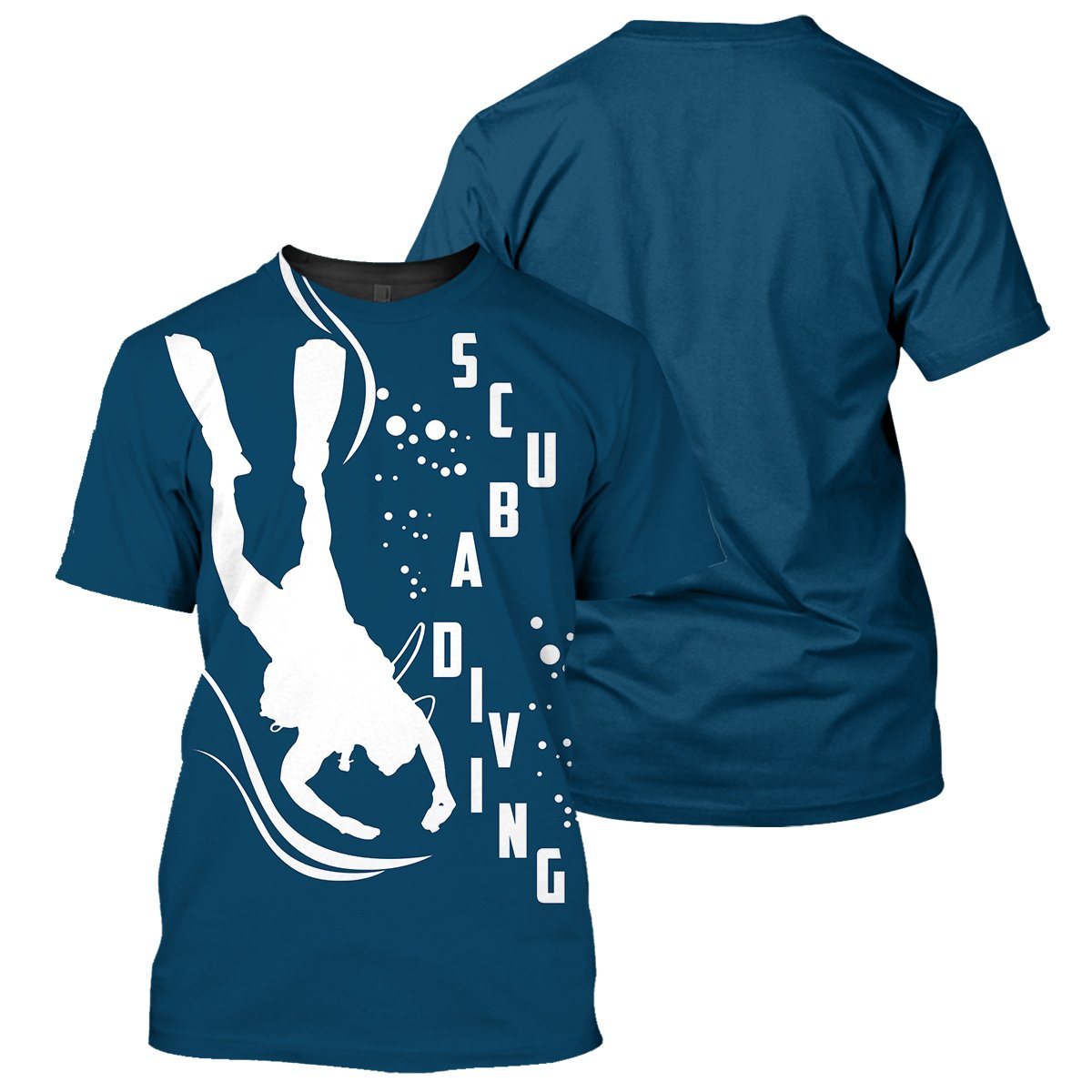 Simple Scuba Diving - All Over Printed Shirt