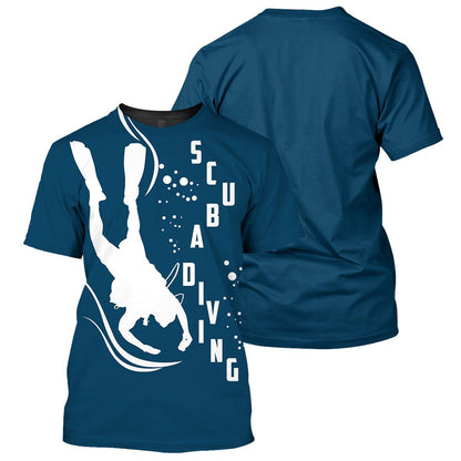 Simple Scuba Diving - All Over Printed Shirt