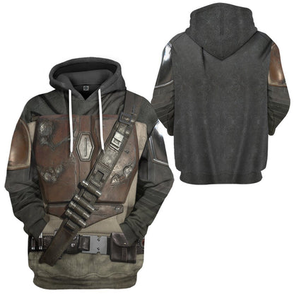S.W The Mandalorian Custom Hoodie Apparel