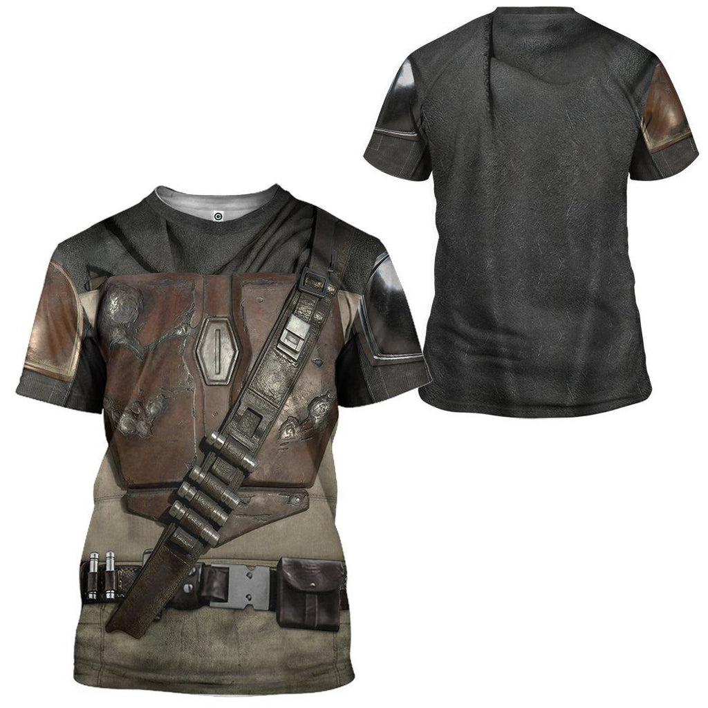 S.W The Mandalorian Custom Hoodie Apparel