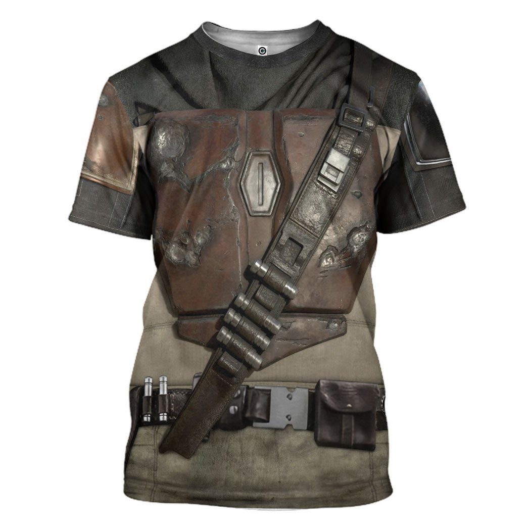 S.W The Mandalorian Custom Hoodie Apparel