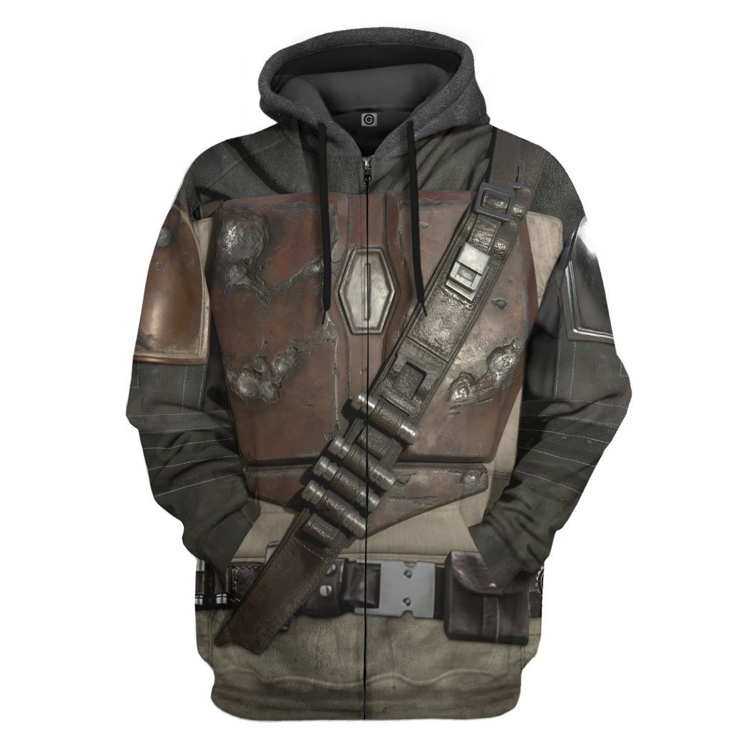 S.W The Mandalorian Custom Hoodie Apparel