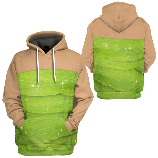 Disney Hoodie Tinker Bell Costume T-Shirt Green Unisex Adults New Release - Trendy Gift For Men & Women