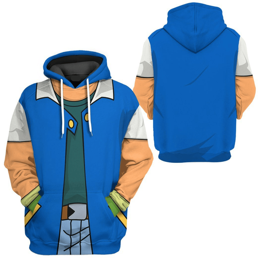 Pokemon Hoodie Ash Ketchum Pokemon Cosplay T-Shirt Colorful Unisex Adults New Release - Trendy Gift For Men & Women