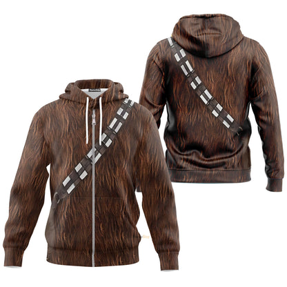 Stwa ChewBacca Hoodie QT209557Hc