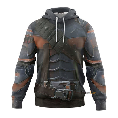 DC Deathstroke Suit Cosplay Costume Hoodie QT210382Hg