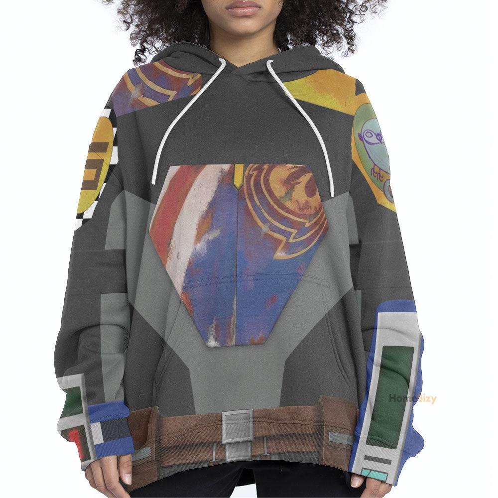 Sabine Wren From Stwa Rebels Cosplay Costume Tshirt SweatShirt Hoodie Appparel QT308588