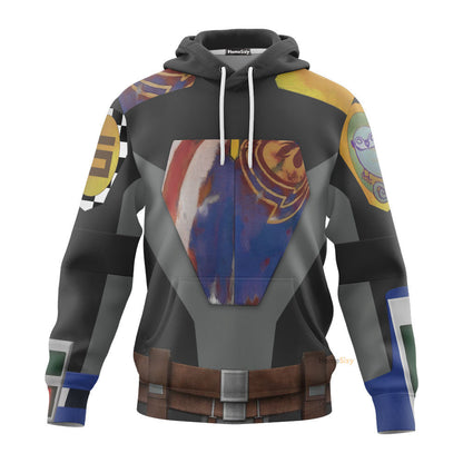 Sabine Wren From Stwa Rebels Cosplay Costume Tshirt SweatShirt Hoodie Appparel QT308588