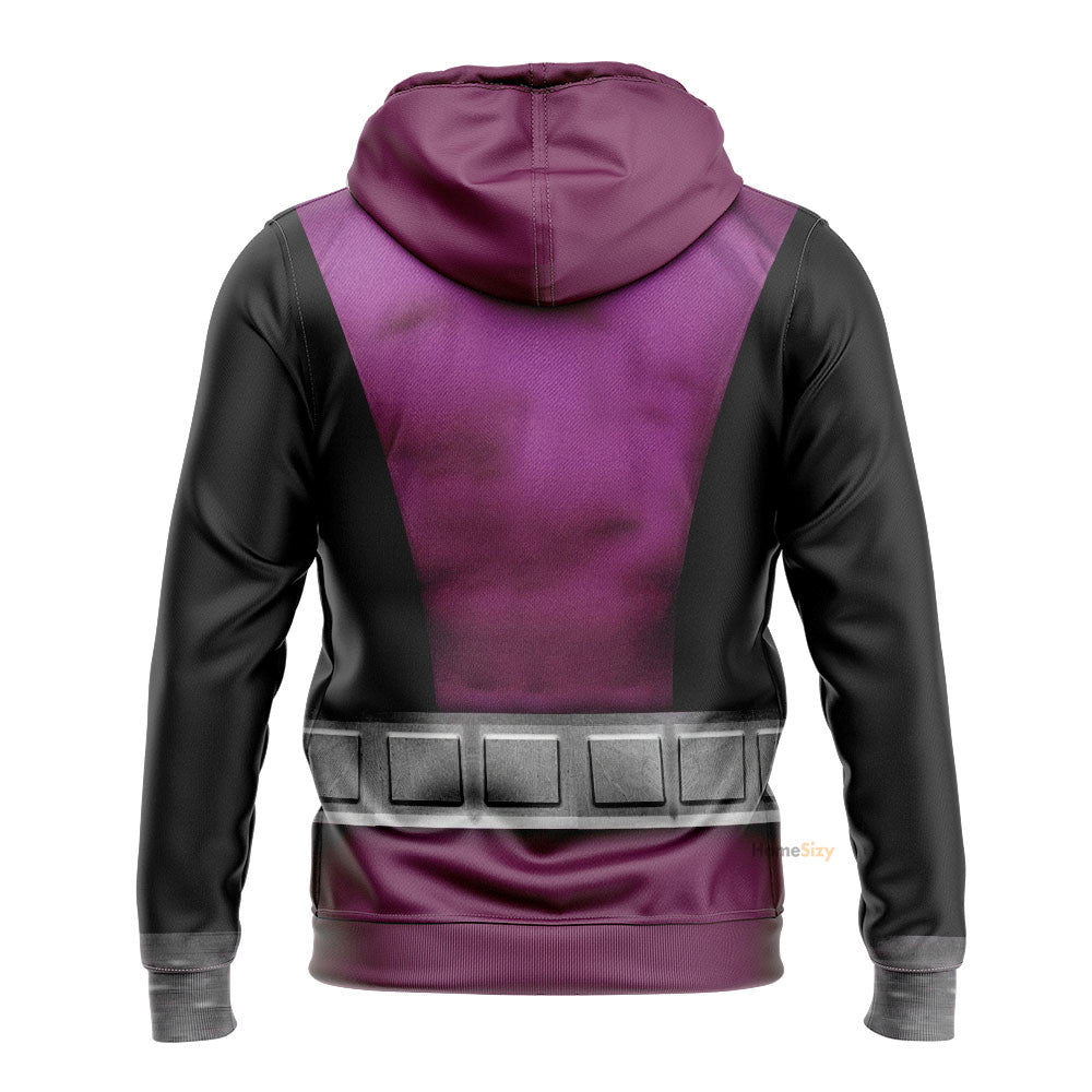 Teen Titan Beast Boy TZip Cosplay Costume Hoodie QT207057Tf