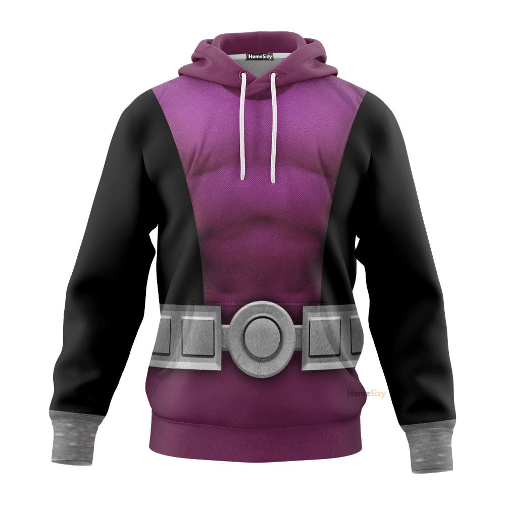 Teen Titan Beast Boy TZip Cosplay Costume Hoodie QT207057Tf