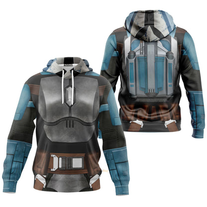 Mandalorian Bo Katan Kryze Long Sleeves Shirts Cosplay Costume Hoodie QT207407Hg