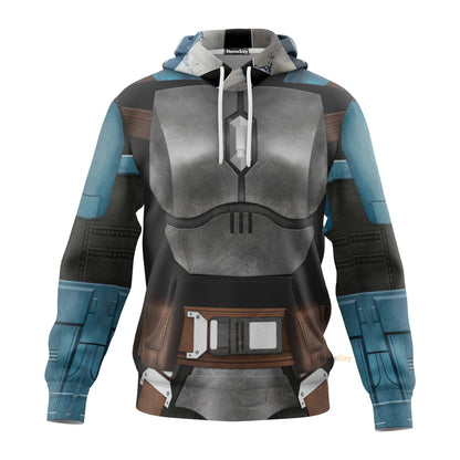 Mandalorian Bo Katan Kryze Long Sleeves Shirts Cosplay Costume Hoodie QT207407Hg
