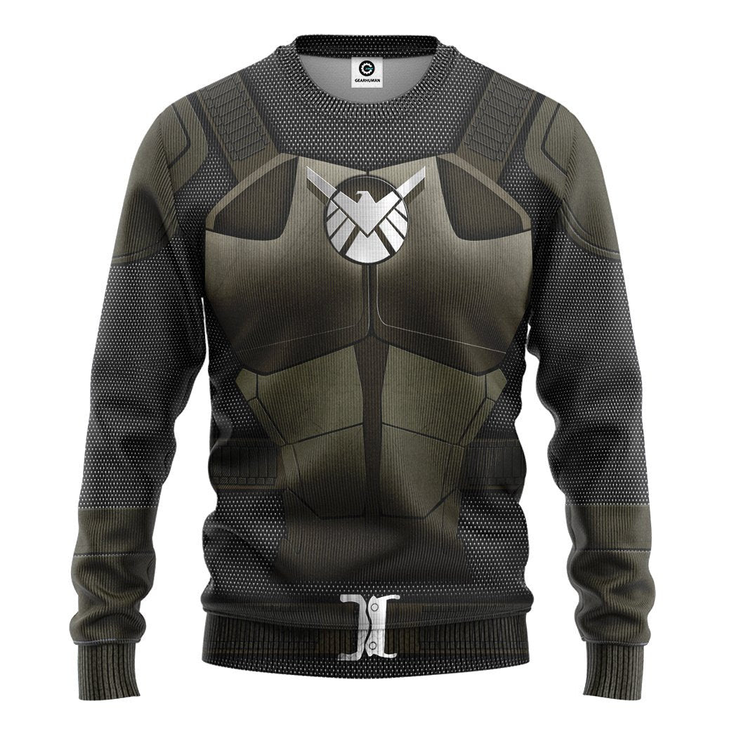 Agents Of SHIELD Cosplay Costume Tshirt SweatShirt Hoodie