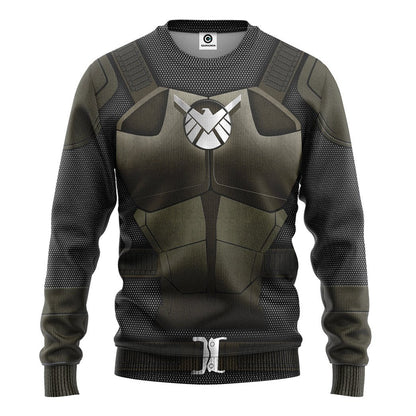 Agents Of SHIELD Cosplay Costume Tshirt SweatShirt Hoodie