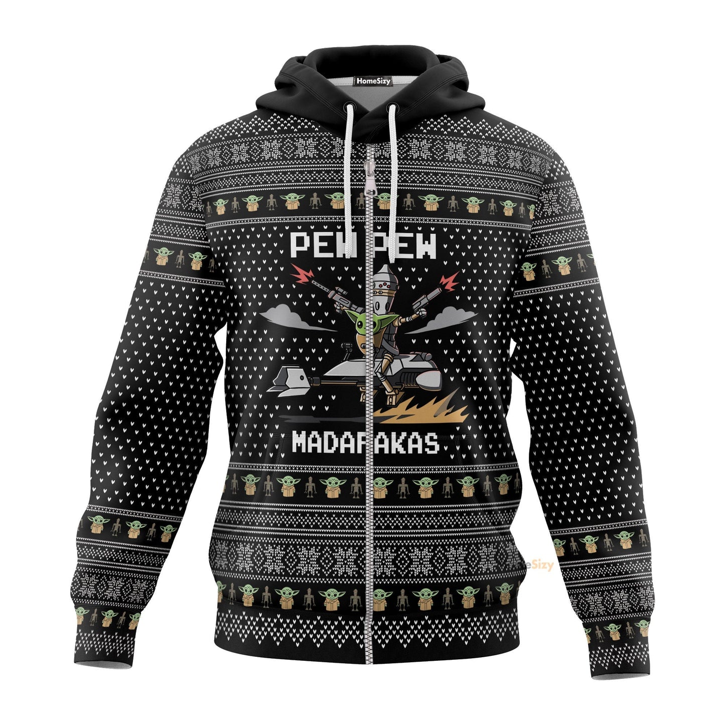 IG and Child Star War Cosplay Hoodie Apparel QT212351Hf