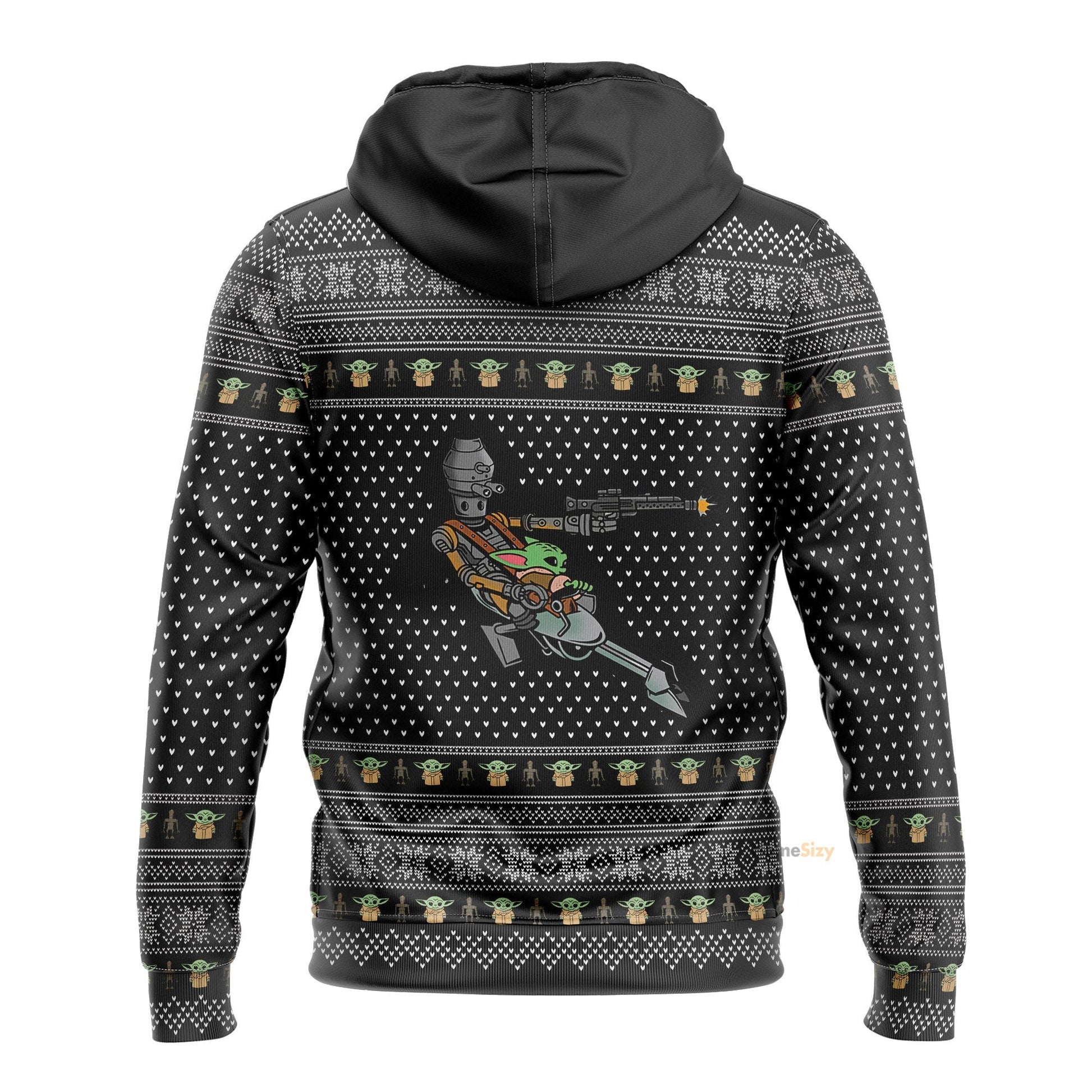 IG and Child Star War Cosplay Hoodie Apparel QT212351Hf