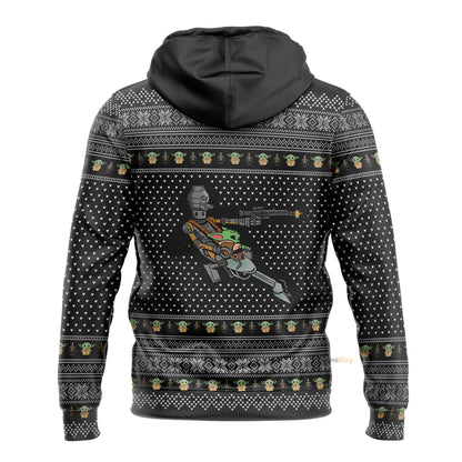 IG and Child Star War Cosplay Hoodie Apparel QT212351Hf